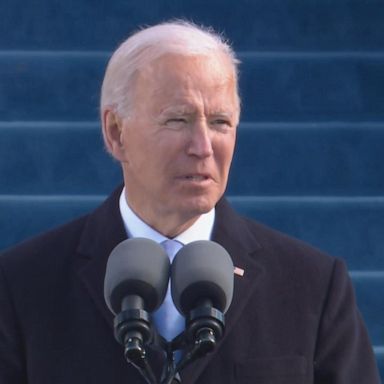 VIDEO: President Joe Biden pitches unity in inaugural address.