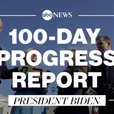 Here’s how President Joe Biden is doing with the initiatives he promised for his first 100 days in office. 