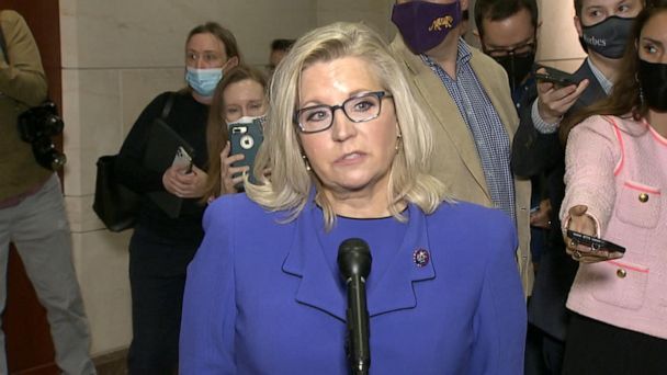 Video Rep. Liz Cheney vows to speak out on Trump after being ousted ...