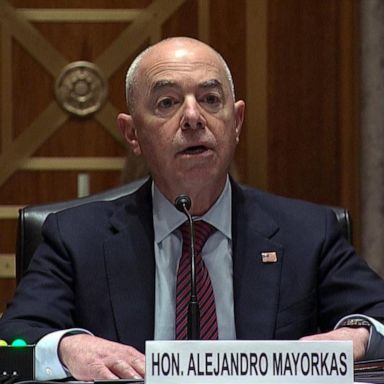 Sec. Alejandro Mayorkas testified on his department's progress at the southern border. 