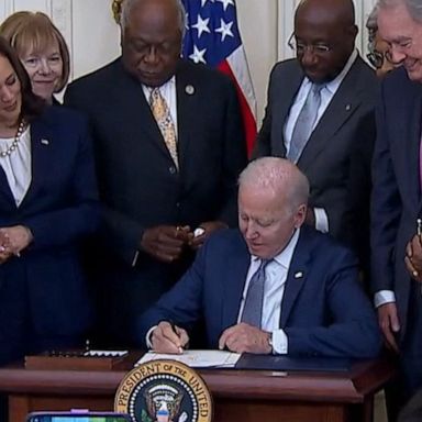 It's the first federal holiday signed into law since Martin Luther King Jr. Day in 1983.