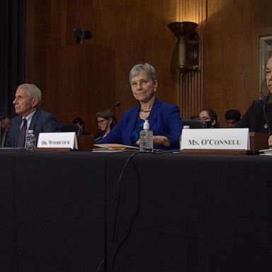 Dr. Anthony Fauci, Dr. Rochelle Walensky and Dr. Janet Woodcock testified in front of the Senate HELP committee Tuesday.