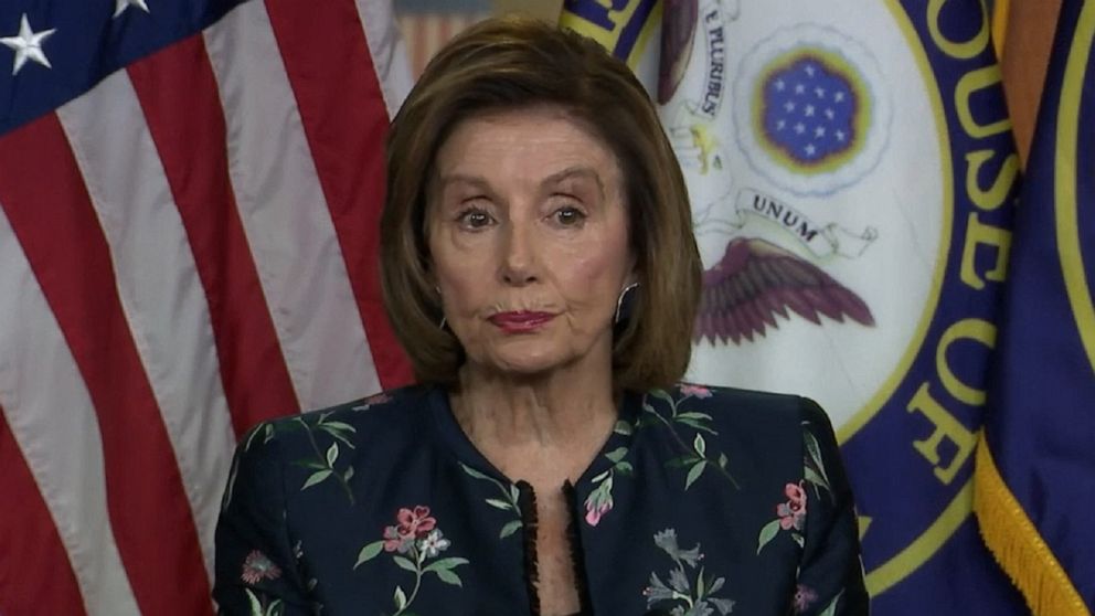 Pelosi Fires Back At Mccarthy After He Called Jan 6 Committee Probe A Sham Process Abc News
