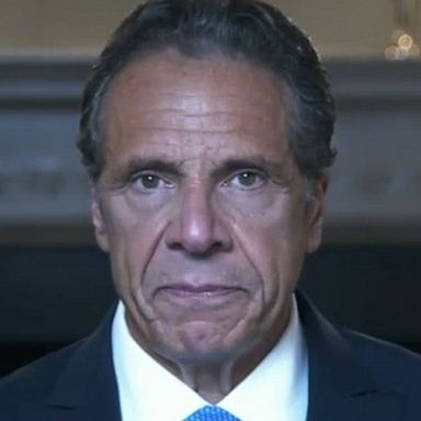 Gov. Andrew Cuomo addressed the allegations against him in a farewell speech on his last day as governor of New York.