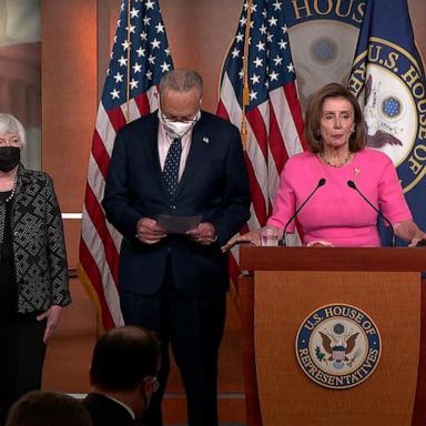 Although leaders confirmed an agreement was reached, Senate Majority Leader Chuck Schumer and House Speaker Nancy Pelosi provided little details. 