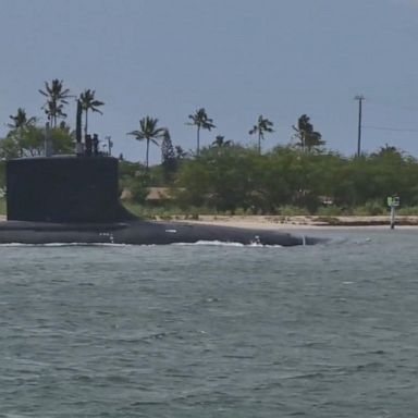 The Navy says the USS Connecticut "struck an object" while submerged.