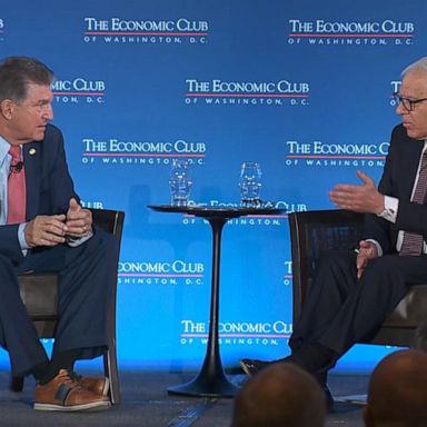 West Virginia Sen. Joe Manchin sat down with David M. Rubenstein for a discussion in front of The Economic Club of Washington, D.C. 