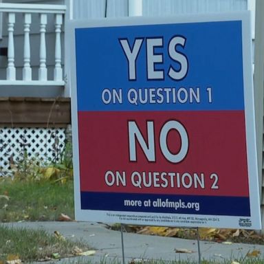 On the ballot was a charter amendment that would replace the Minneapolis police department with a department of public safety. 