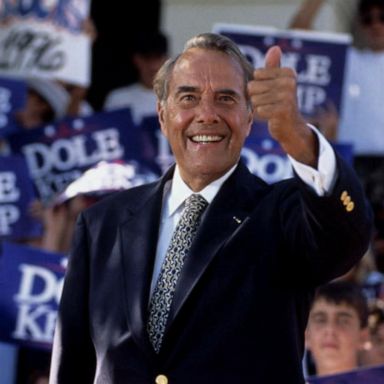 PHOTO: Former GOP Sen. Bob Dole will be remembered at the U.S. Capitol on Thursday.