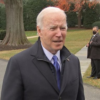 President Biden gave his first comments Wednesday on meeting with Russian President Vladimir Putin and said Russia will face "severe consequences" if it invades Ukraine.