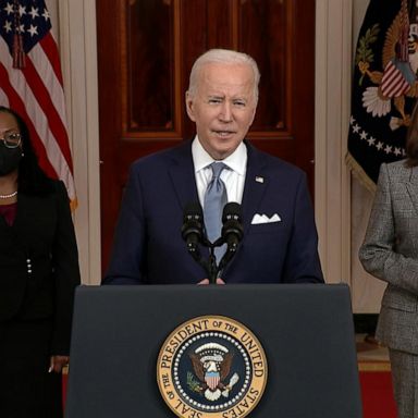 VIDEO: Biden remarks on his nomination of Ketanji Brown Jackson to the Supreme Court