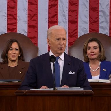 VIDEO: President Biden concludes his State of the Union address.