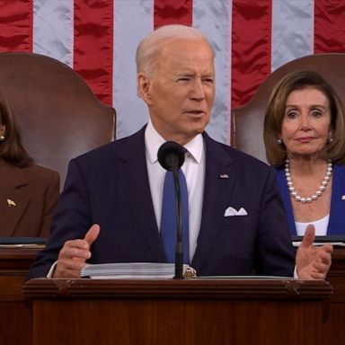 VIDEO: Biden remarks on crisis in Ukraine during State of the Union address