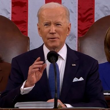 President Joe Biden spoke to the American people Tuesday night as Russia continues its invasion of Ukraine and inflation soars at home.