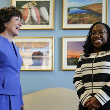 VIDEO: Sen. Susan Collins set to vote to confirm Judge Jackson to Supreme Court