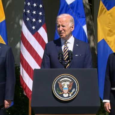 VIDEO: Finland, Sweden make NATO stronger, Biden says