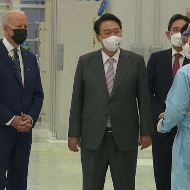 VIDEO: President Biden takes 1st trip to Asia since taking office