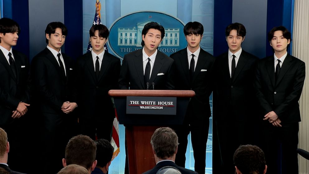 BTS Visit White House to Discuss Asian Inclusion and Representation