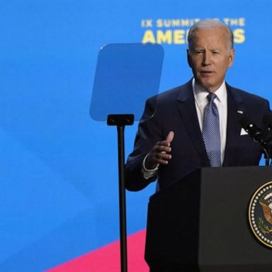 VIDEO: Biden attends Summit of the Americas