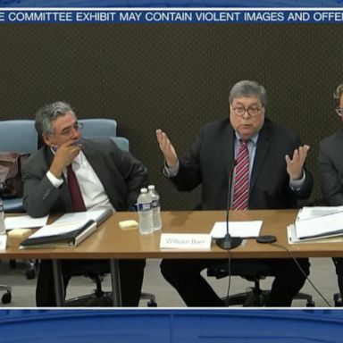 VIDEO: Former AG Bill Barr testimony played during the Jan. 6th committee hearing 