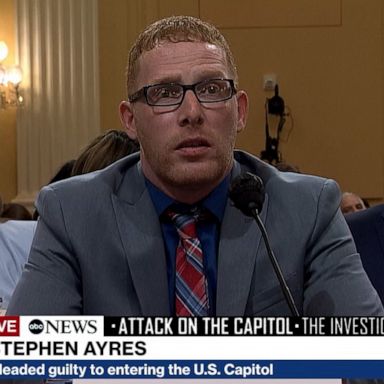 Stephen Ayres, who pleaded guilty to entering the U.S. Capitol, testifies that he expected former President Donald Trump to march to the Capitol.