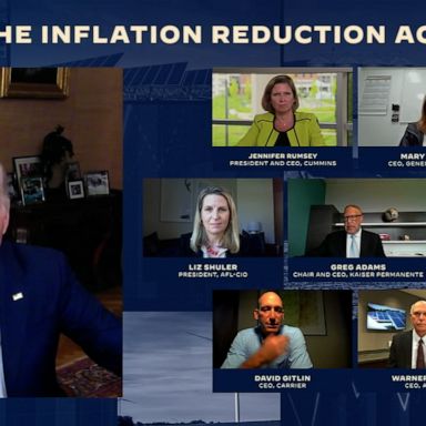 The Inflation Reduction Act of 2022 would lower health care costs for millions of Americans and address climate change issues, according to the White House.