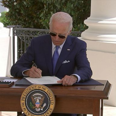 President Joe Biden signed two bipartisan bills that hold those who commit fraud under COVID-19 small business relief programs accountable.