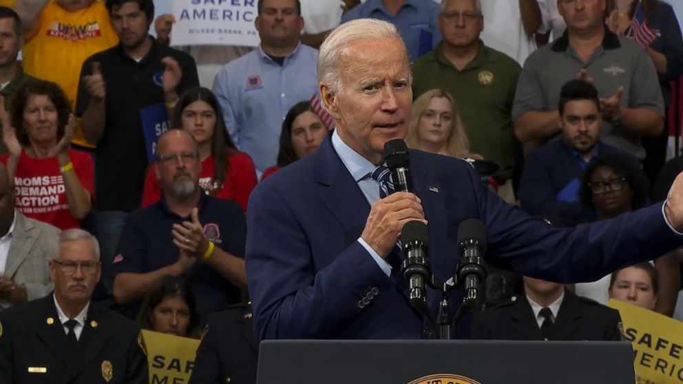 Video Biden Calls Out 'MAGA Republicans' As He Talks Police Funding ...