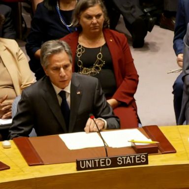 U.S. Secretary of State Antony Blinken says the U.N. must tell Russian President Vladimir Putin to stop 'reckless nuclear threats' over Ukraine.