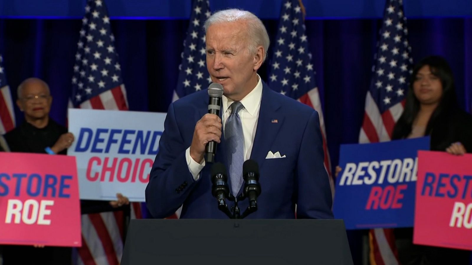 Biden Speaks On Abortion Rights - Good Morning America