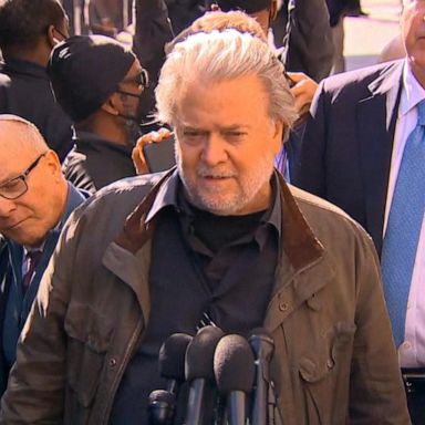 Former Trump adviser Steve Bannon has been sentenced to four months in prison for contempt of Congress, pending an appeal of his case.