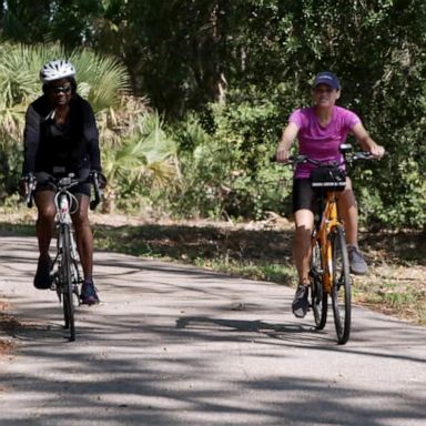 VIDEO: Race to November: Biking with Rep. Val Demings