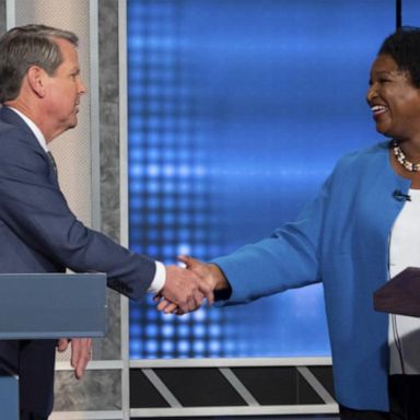 VIDEO: All eyes are on Georgia Gov. Brian Kemp and Stacey Abrams 