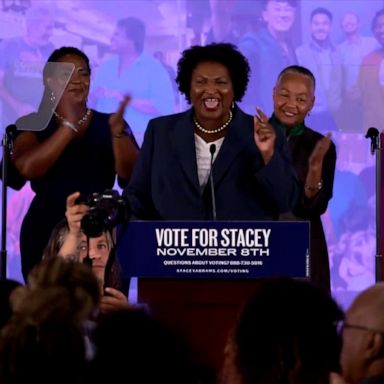 "I will never stop doing everything in my power to ensure the people of Georgia have a voice," Abrams said in a passionate concession speech. 