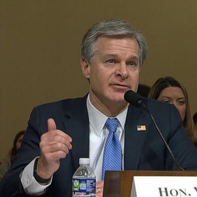 FBI Director Christopher Wray briefed the House Homeland Security Committee on China's threat to the U.S. among other worldwide threats. 