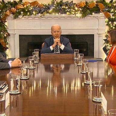 VIDEO: Biden stresses need for both parties to work together on key issues