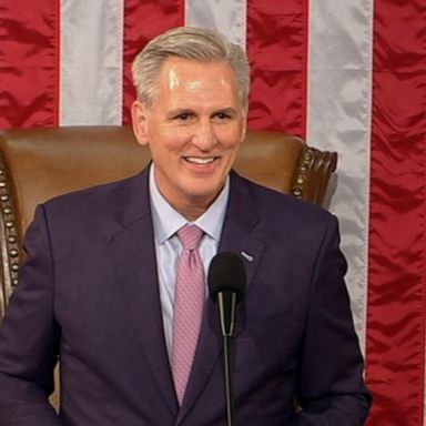 VIDEO: Kevin McCarthy delivers remarks after being elected Speaker of the House