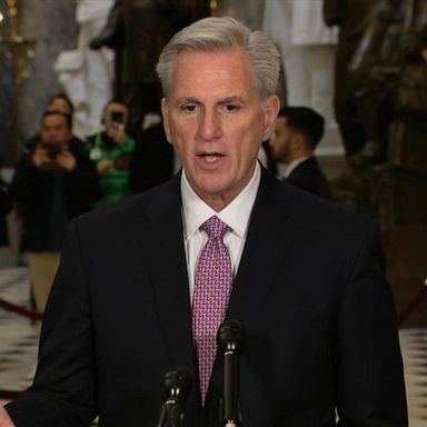 VIDEO: McCarthy delivers remarks on ousting Omar from committee