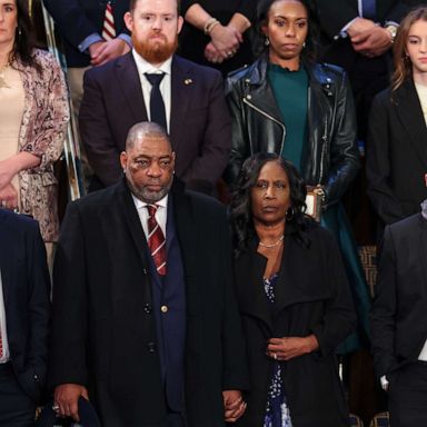 President Joe Biden introduced Tyre Nichol's parents and discussed police reform at his State of the Union address. 