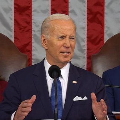 VIDEO: Biden opens State of Union speech on country's resiliency 