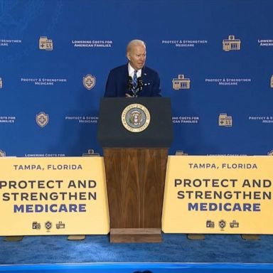 President Joe Biden traveled to Tampa on Thursday, highlighting his plans to protect Medicare and Social Security while claiming some Republicans want to cut the programs.