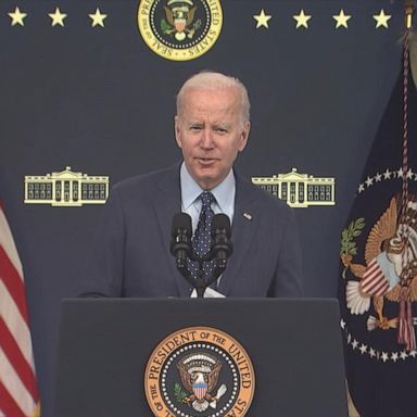 President Joe Biden on Thursday addressed the public for the first time after ordering the shooting down of unidentified objects flying over North American airspace.