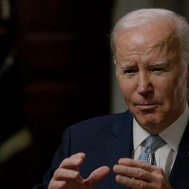 In an exclusive interview with ABC News’ David Muir, President Joe Biden discussed the military needs of Ukraine and how the U.S. is supporting troops on the ground.