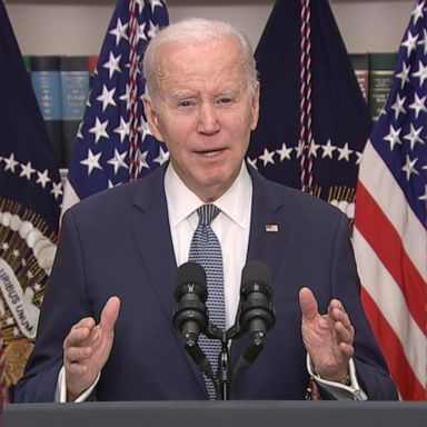 "Americans can have confidence that the banking system is safe. Your deposits will be there when you need them," Biden said from the White House.