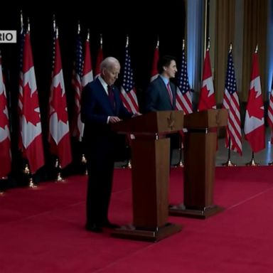 VIDEO: Biden and Trudeau praise US-Canada close ties, allyship