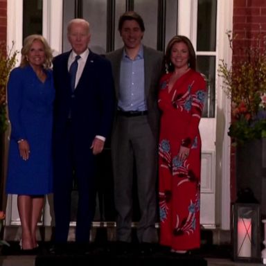 VIDEO: Biden and Trudeau meet in Ottawa 