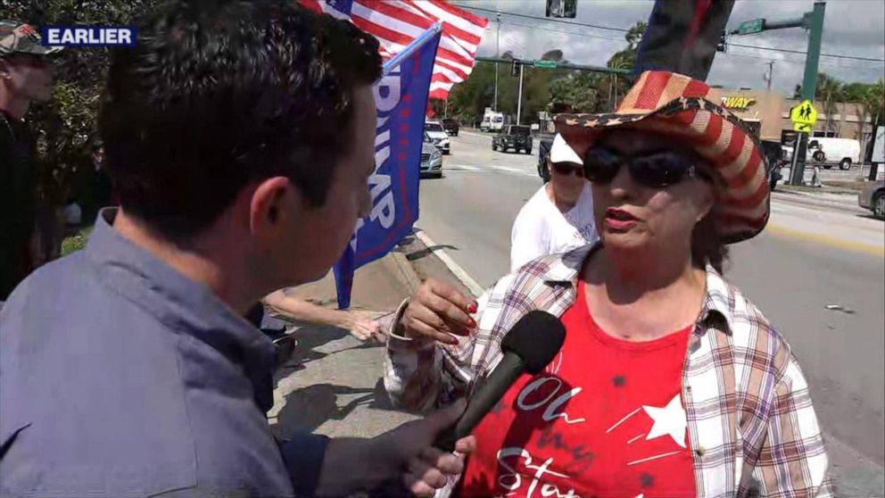 Video Trump Supporters In Florida React To Former President S Indictment Abc News