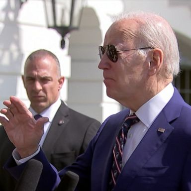 VIDEO: Biden again calls on Congress to act on gun reform after Louisville shooting