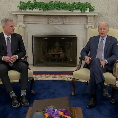 VIDEO: Biden meets with McCarthy