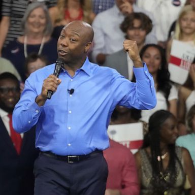 The lone Black Republican in the Senate announced his 2024 presidential campaign in North Charleston, South Carolina, on Monday.